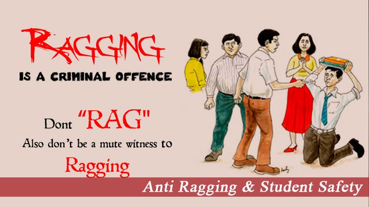 Anti ragging committee report writing